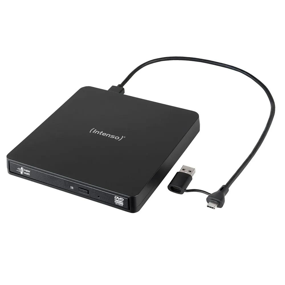 Intenso eod 400d slim external DVD writer USB 3.2 Black