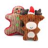 Dog Training Toy Squeak Christmas Gift for Medium Dogs Soft Plush Chew Toys