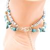 1pcs Women Elegant Starfish Turquoise Fashion Foot Chain Beach Delicate Foot Anklet