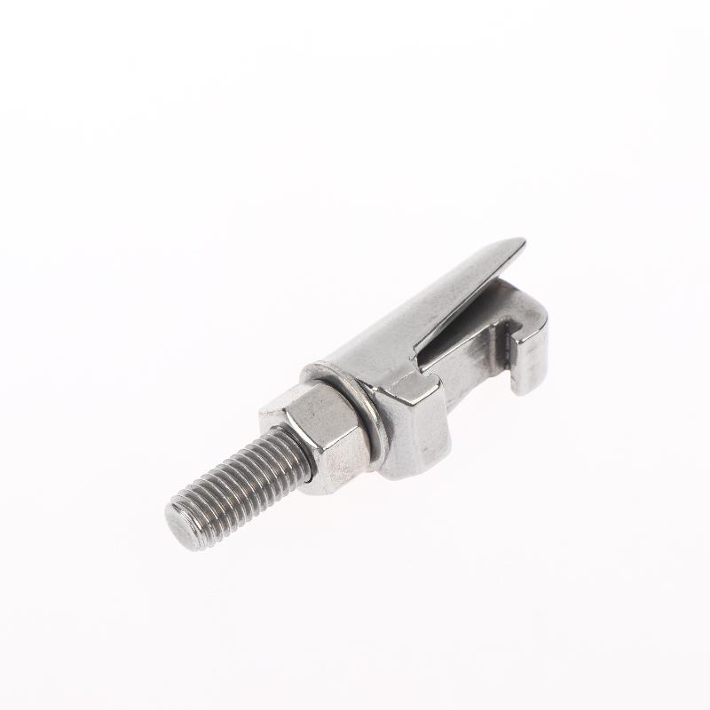 M8 M10 M12 ISO Vacuum Flange Clamp Stainless Steel Double Claw Fastener for Laboratory Instruments