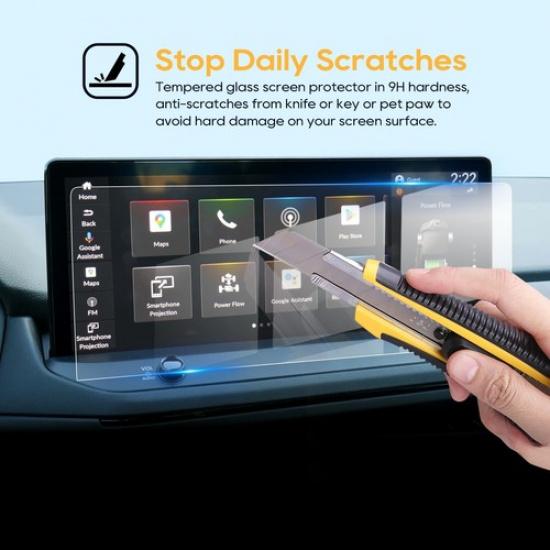 LFOTPP Car Touchscreen Protector Tempered Glass 12.3-inch For 2023 Honda Accord