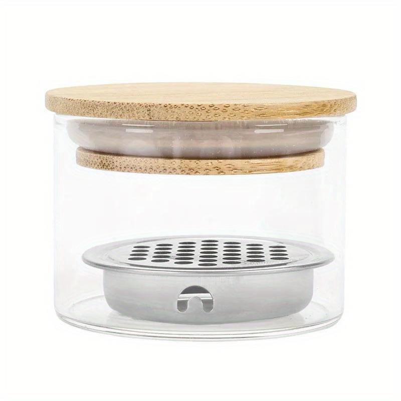 

Хрустальный стеклянный порошок, жидкая ручка для смешивания, чашка для ногтей, хрустальная чашка для смешивания жидкости, инструменты для ногтей с крышкой, сетка из нержавеющей стали 1pc