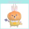 Usaqi Momonga Pumpkin Rabbit Plush Keyring Girl Pendant Halloween Decor Party