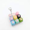 Luminated Button Cat Mechanical Keyboard Keyring Cat Paw Button Keycap Keychain  Boys