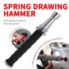 26-42CM Telescopic Small Pull Hammer Car Dent Repair Tool Pull Sliding Hail Hammer Mini Anti-Skating Hammer U8D4