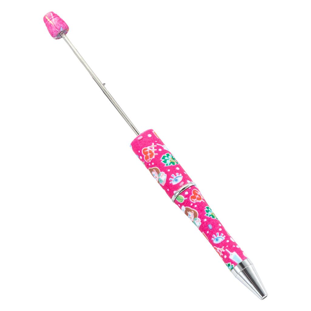Beadable Pens Plastic Bead Pen Ballpoint Pens DIY Pens Cute Pens Boy Girl Student Graduation Gift Office School Supplies