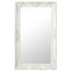 Day and Night - Day and Night White Baroque Style Wall Mirror 50x80 Cm