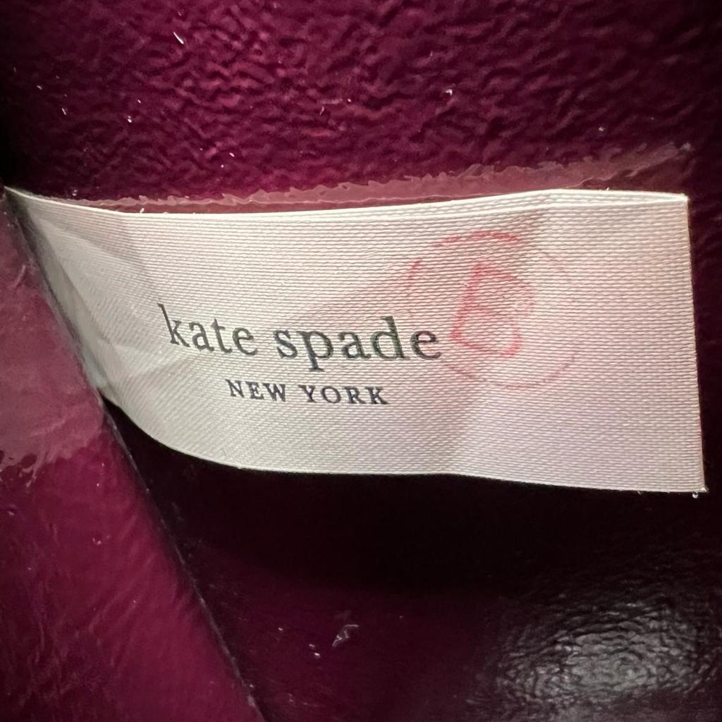 Kate Spade Sam Suede Shoulder Bag Handbag Suede yellow Women Used