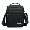 Waterproof Nylon Crossbody Bag for Men Casual Shoulder Messenger Bag with Handle and Zip