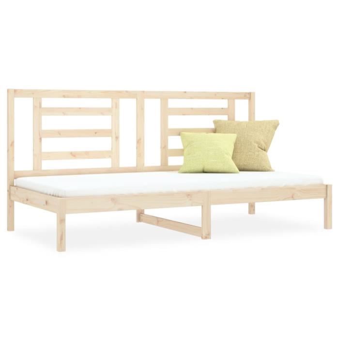 VidaXL Daybed 80x200 Cm Solid Pine Wood 3108061