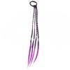 1 PC New Girls Colorful Wigs Ponytail Kids Hair Accessories Headdress Hair Ornament Headbands Rubber Bands Beauty Hair Bands Headwear