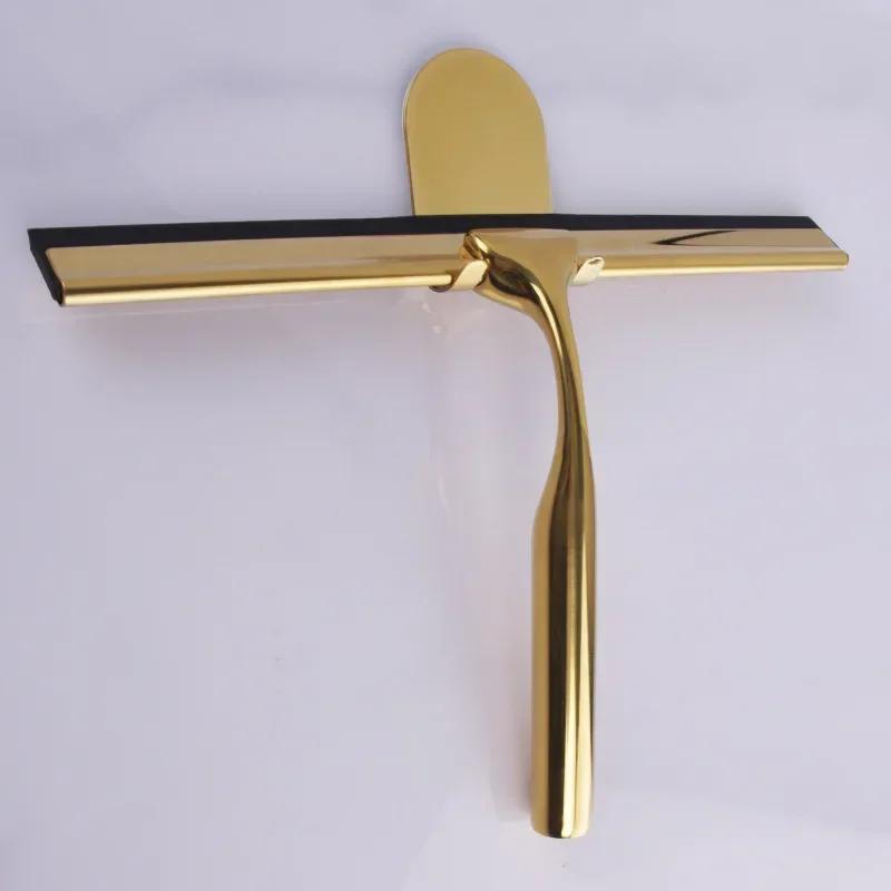 

Инструмент для мытья окон из нержавеющей стали с ручкой, силиконовая резиновая щетка, скребок для ванной, душа, кухни, автомобильные зеркала