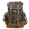 Vintage Canvas Backpacks for Men Laptop Daypacks Waterproof Rucksacks Large Waxed Mountaineering Travel Pack Vintage Backpack