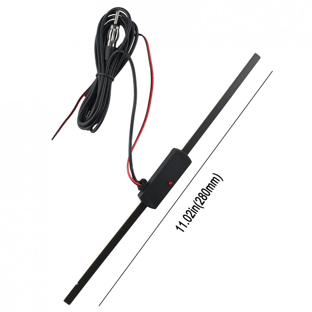 Windshield Car AM FM Radio Antenna Signal Booster 12V High Quality Parts New