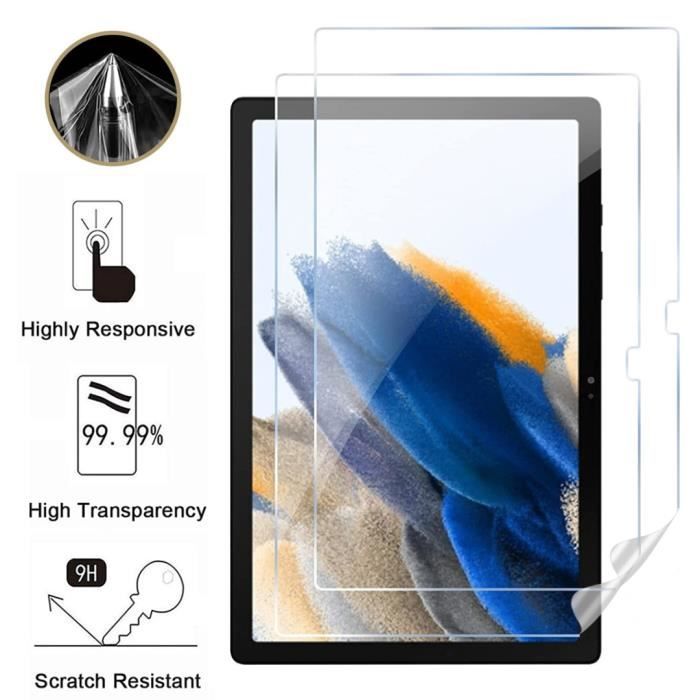 Screen Protector - Phonillico - Samsung Galaxy TAB A8 10.5 (2021) - Pack of 2 - Scratch-resistant