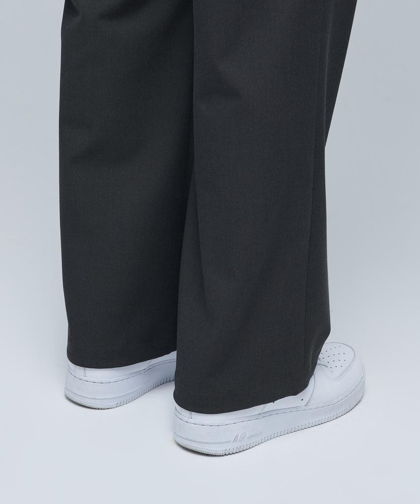 MUSINSA STANDARD Wide Elastic Cargo Slacks [Gray]