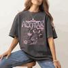 ACOTAR Book Club Graphic T‑Shirt Pink Quote Collage Fantasy Art Print Unisex Oversized Loose Short Sleeve Tee Soft Cotton Casual Streetwear Tops
