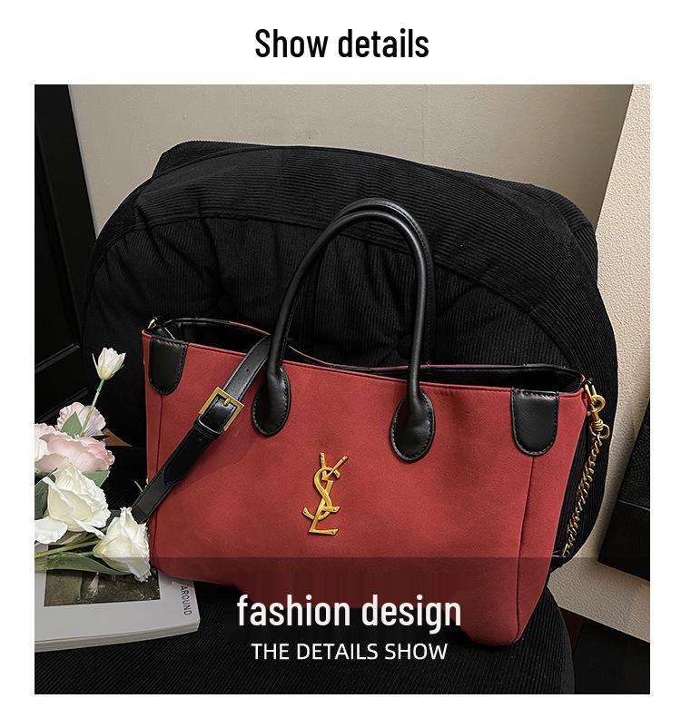 2025 Damen Frosted Handtasche - Große Kapazität Umhänge- & Schultertasche