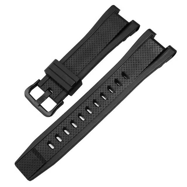 

Силіконовий ремінець для годинника 26x14 мм для Casio G-Shock GST-W120L S130L S310 B100 GST-W100G Чоловічий гумовий браслет на зап ястя Серія GST 24-14mm
