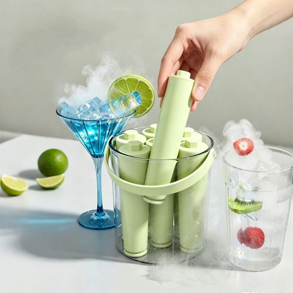 Non-Stick Ice Cream Molds Easy Demold Ice Cube Maker Kitchen Gadget Ice Stick Mold  Summer