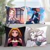 Ochaco Uraraka Anime My Hero A-Academia Pillow Case Sofa Cushion Cover Room Home Decoration