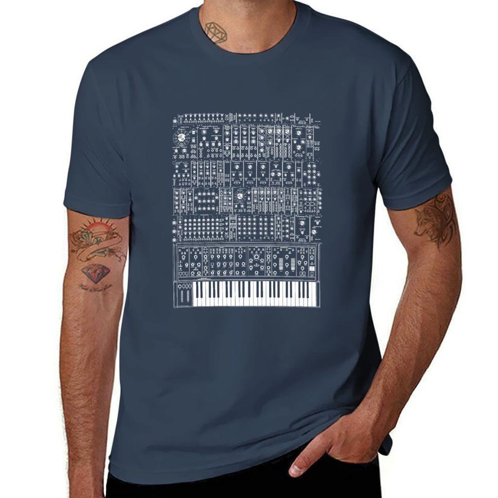 MOOG MODULAR - DARK T-Shirt Animal Prinfor Boys Shirts Graphic Man T Shirt Boys Animal Print Men's T-shirts