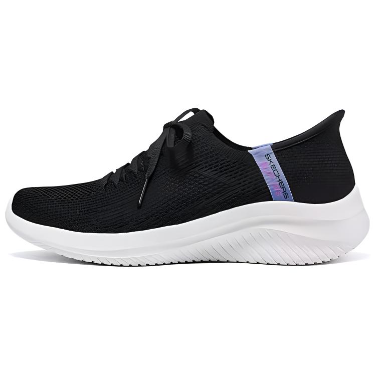 Skechers Спортивные Тканевые Ретро Модные Дышащие Поддерживающие Низкие Повседневные Кроссовки Женские Черный 150457-BLK 35
