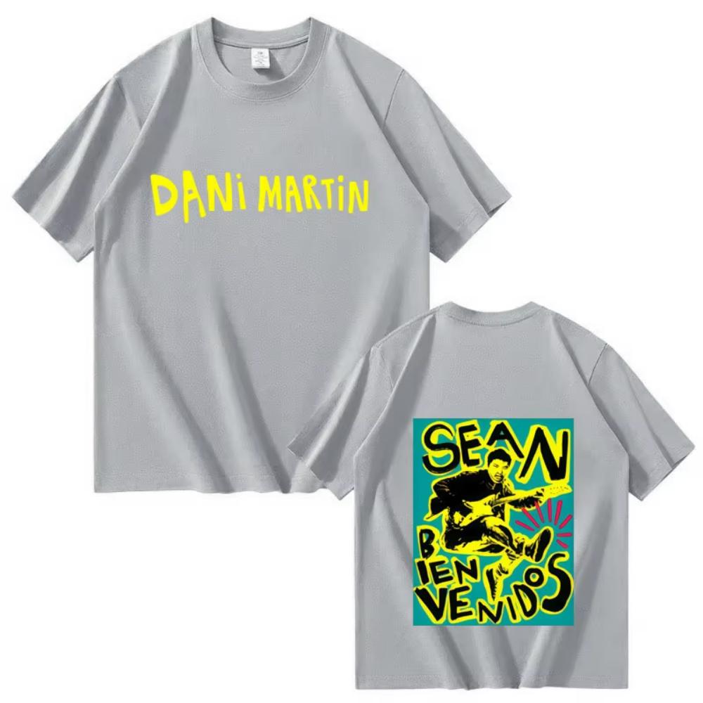 

Singer Dani Martin Punk Graphics Print T-Shirts Men Women Cozy Short Sleeve T Shirts Aesthetic Tide T-shirts 3XL