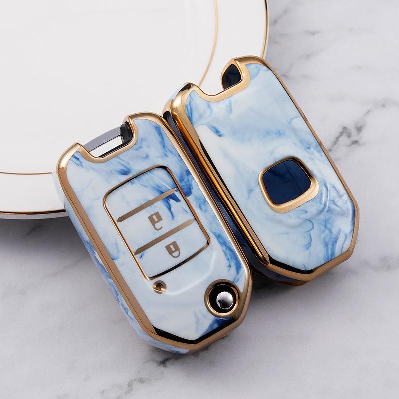 Honda Key Case for Accord, CR-V, XRV, Vezel, Breeze, Crosstour, Lingpai, Jade