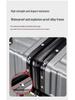 Multi-Size Large Capacity Aluminum Frame Suitcase with 20 & 24 Inch Trolley and Carry-On Options