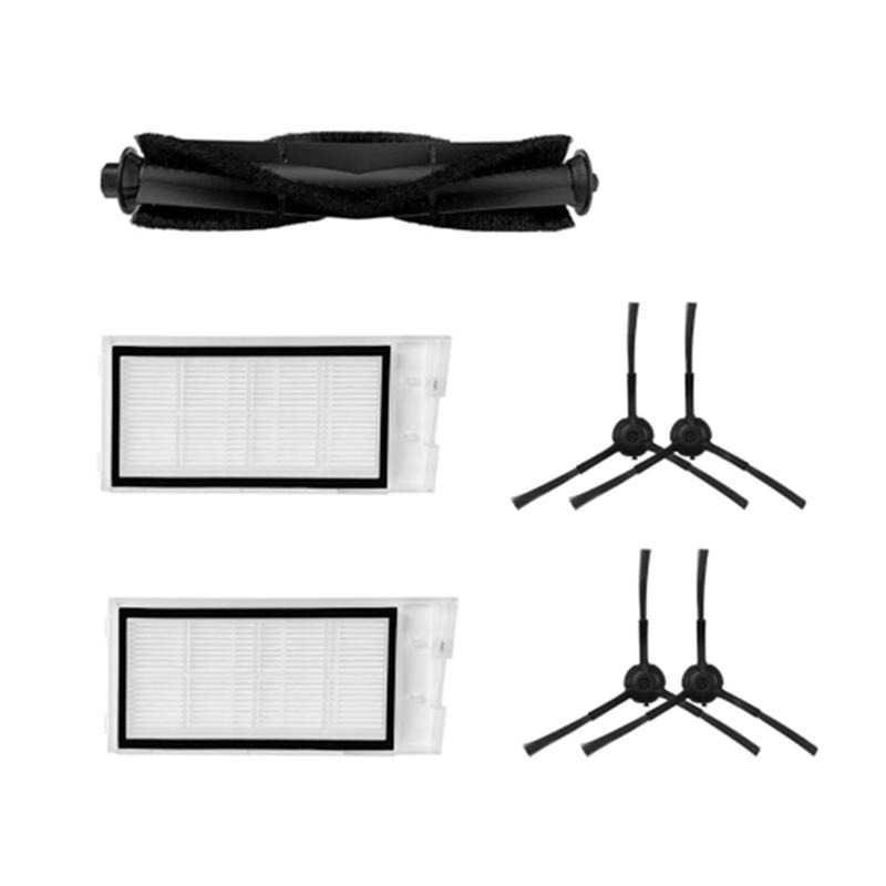 B69A Main Brush Side Brush Hepa Filter Replacement Main Brush For Xclea H30 / H40 / PLUS QYSDJ01 Robot Vacuum Cleaner