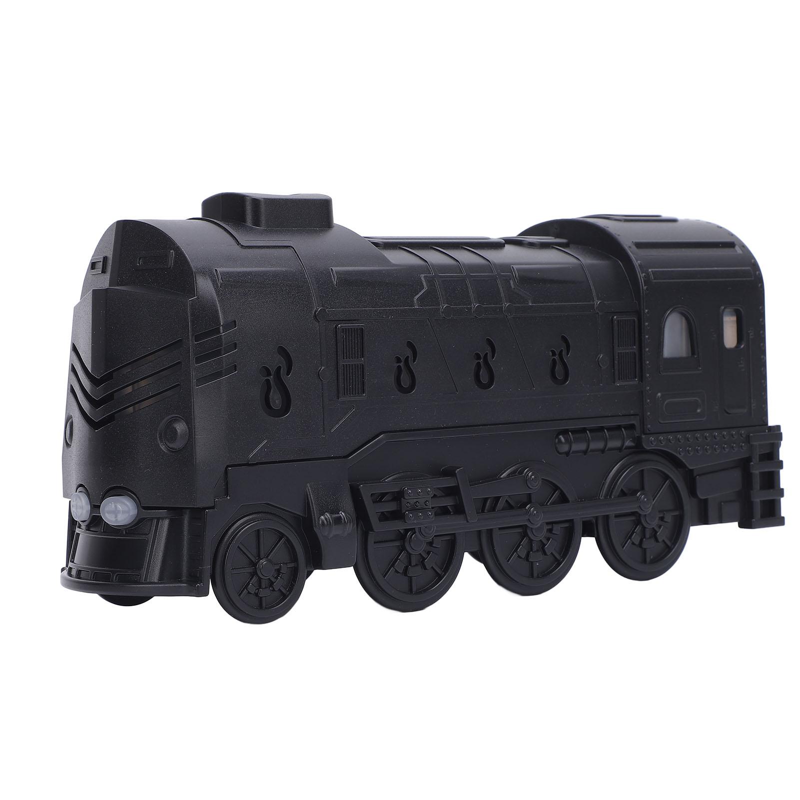 Aromatherapy Diffuser Humidifier With Light 300ml ABS Retro Train Humidifier Essential Oil Diffuser With Remote Control For
