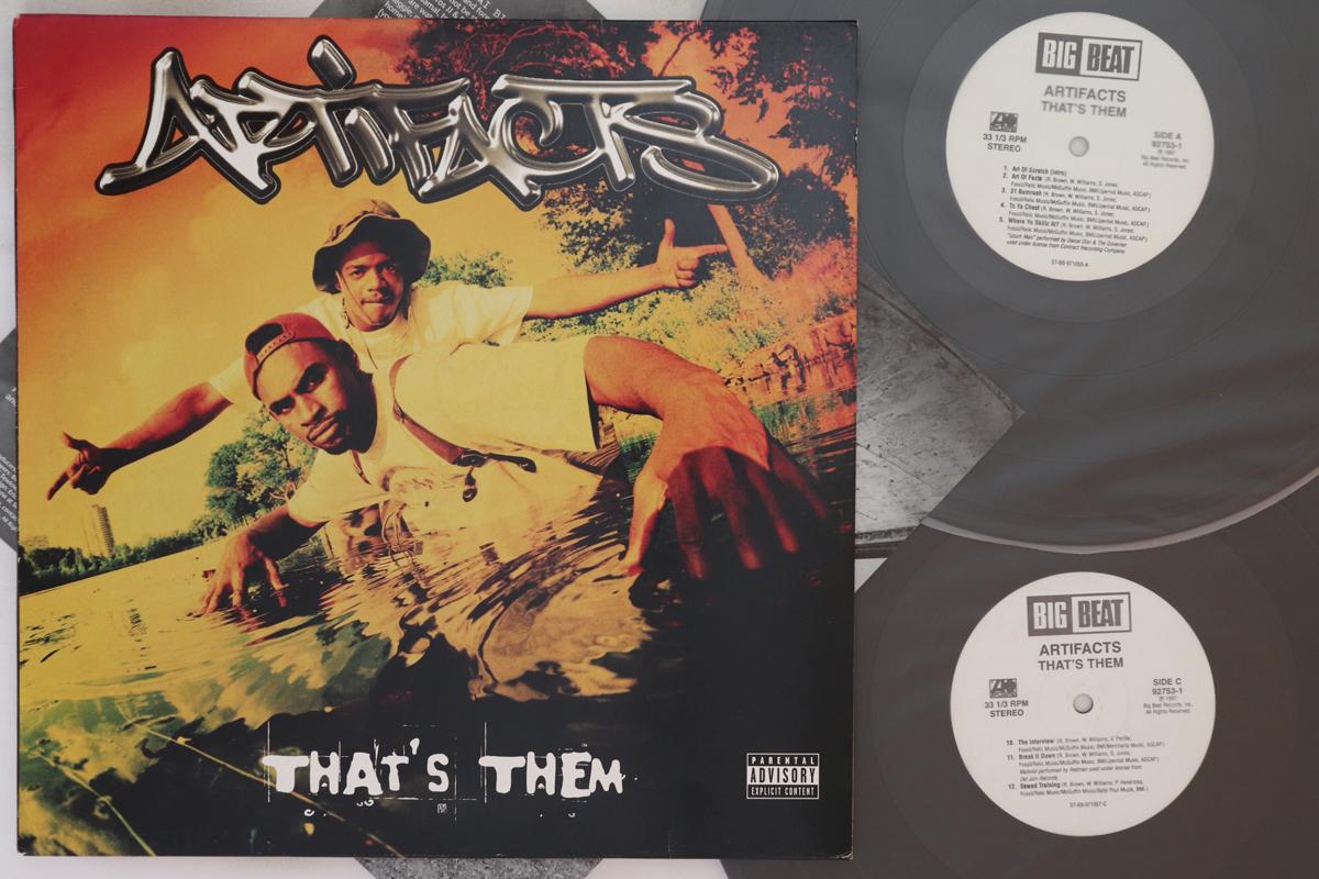 

LP Record ARTIFACTS - That s Them 927531 ATLANTIC 1997 US Rap & Hip-Hop/R&B Used