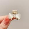 Women's Half-Tied Pearl Hairpin - 2024 New Side Clip for Back of Head