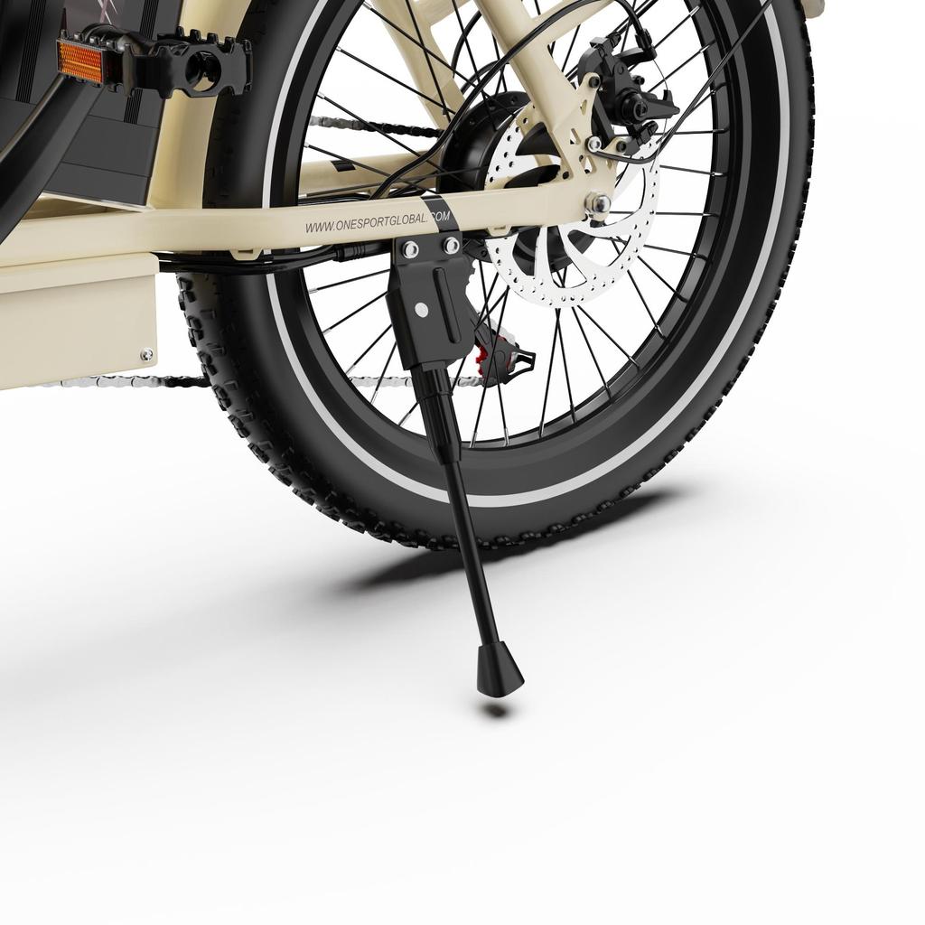 20" ONESPORT OT16-2 Foldable Electric Bike for Adults 250W, 48V17Ah, Top Speed 25km/h, LCD Display, Shimano 7-Speed, IPX5 Waterproof City Pedelec