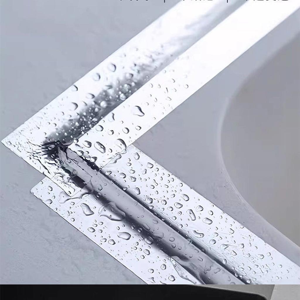 Anti-oil Tape, Water-resistant Sealant, Heat-resistant Fireproof Aluminum Foil Tape, Countertop, Sink, Edge Sealing Tape