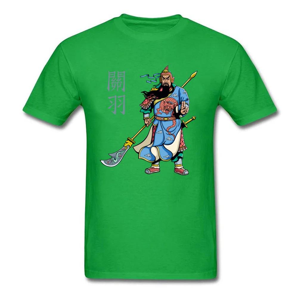 Unique Design Beijing Opera Chinese Hero Warrior Guan Yu Print TShirt Summer Cotton ONeck Short Sleeve Unisexs T Shirt New S3XL