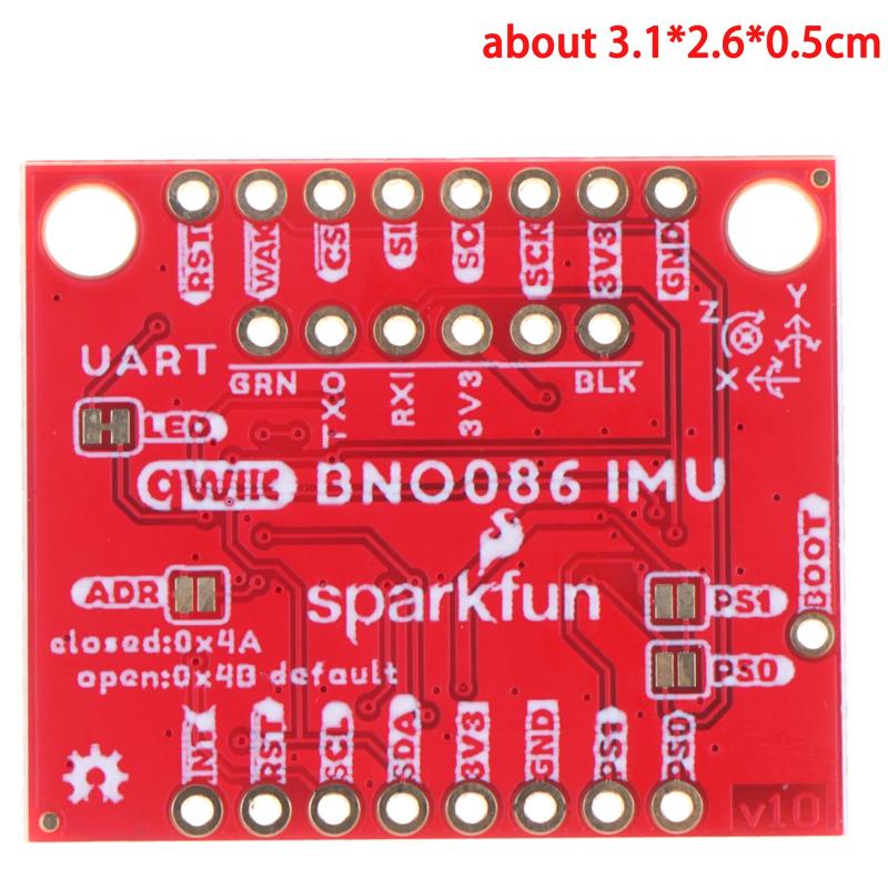 BNO086 IMU Breakout Module High Precision Qwiic Triaxial Accelerometer Gyroscope Board for Drone Flight Control