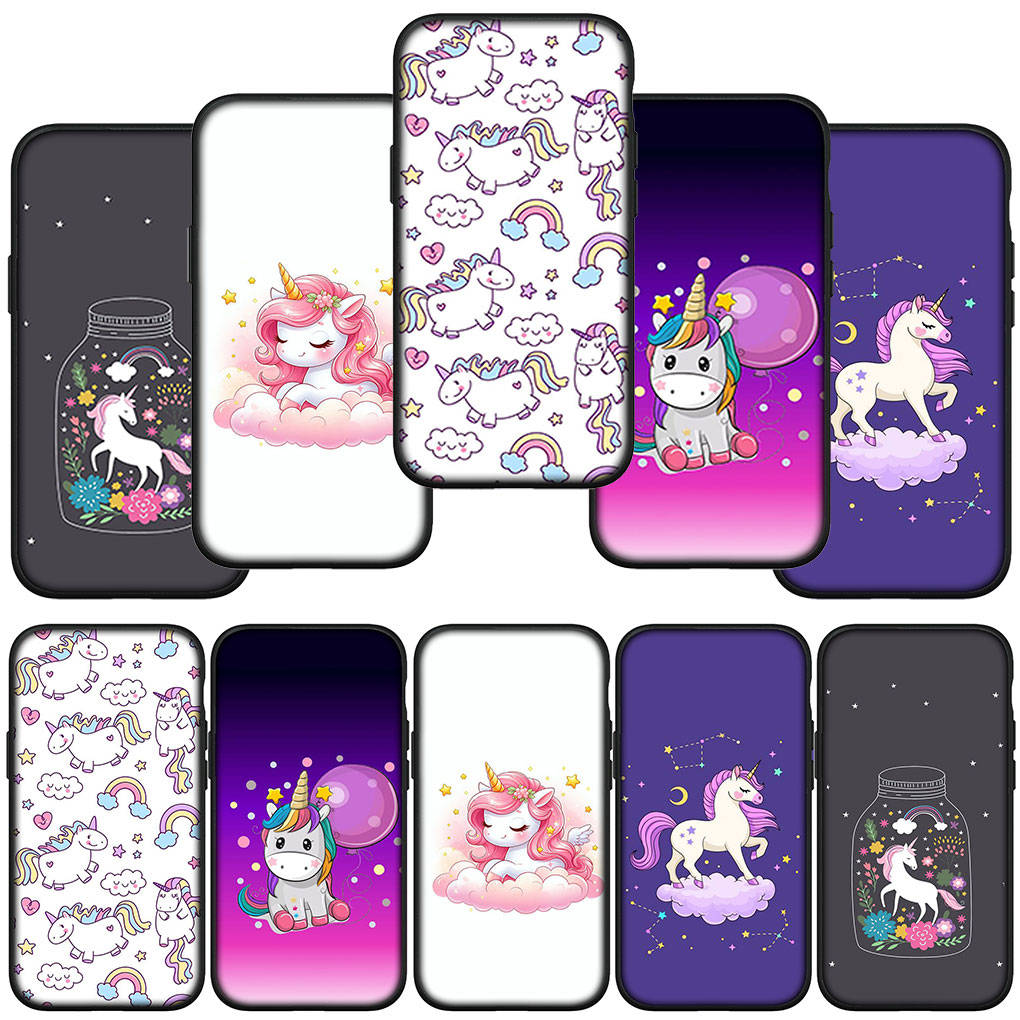 

Phone Case for Samsung Galaxy S24 S23 iPhone 15 14 Xiaomi Redmi Note 13 12 11 8 10 9 Pro Max Plus X XR OPPO A15 Huawei Cute Unicorn Horse Cover for Samsung Galaxy S22 Plus ceil