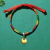 Five-Color Dragon Boat Festival Bracelet with Zongzi Pendant - Ethnic Style Hand Jewelry for Adults & Children
