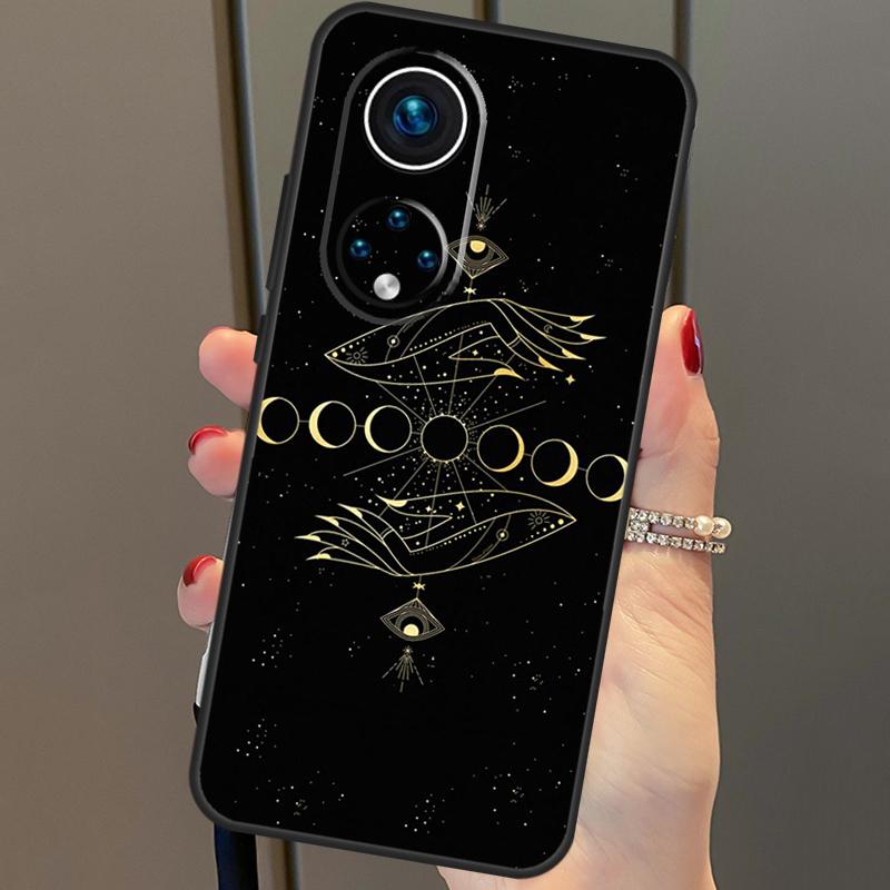 Sun Moon Flowers Cover For Honor 90 70 50 Magic 6 Pro Magic 5 Lite Honor X6a X7a X8a X9a X8b X9b X8 X9 Case