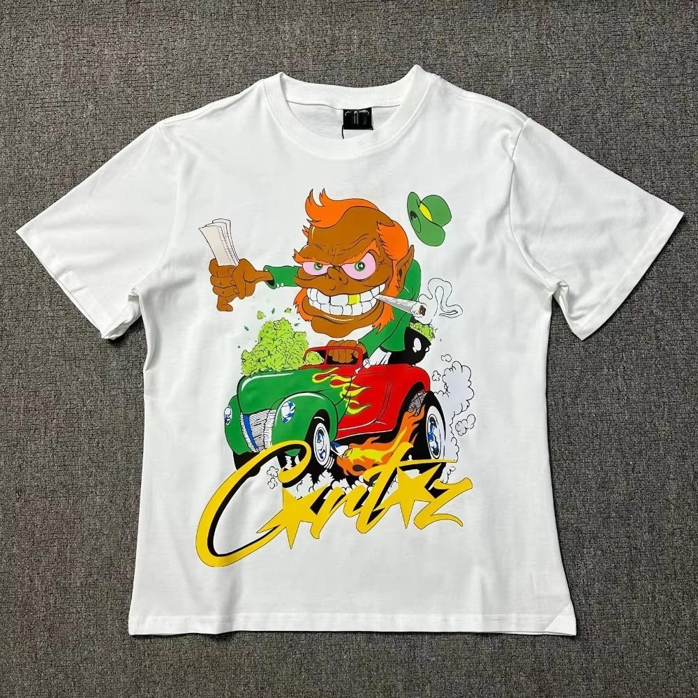 2024 Summer Men Women Fashion Streetwear T-shirt Luxury Brand Short Sleeve Tshirt Clothes Designer Tee Hip Hop Tops Y2k T Shirt