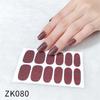Glitter Nail Wraps for Women Nail Polish Strips Self Adhesive Nail Polish Stickers Fingernail Manicure Stickers