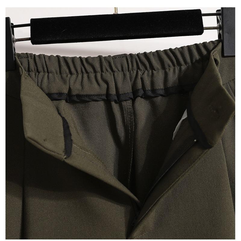 Dimanaf 2025 Plus Size Autumn Long Pants Women Solid Harem High Waist Suit Pants Casual Loose Pants New Large Size