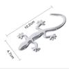 Kreativer Eidechse Gecko Autoaufkleber 3D Metallemblem Abzeichen Auto Motorrad Styling Aufkleber Decals Tier Dekoration Auto Zubehör