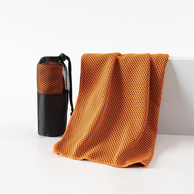 Cooling Towel Quick Drying Soft Breathable Microfiber Anti Sunstroke for Student Summer Outdoor Activity 1Pcs