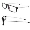 TR90 Folding Anti-Blue Light Reading Glasses for Men & Women, Portable with Telescopic Stainless Steel Legs