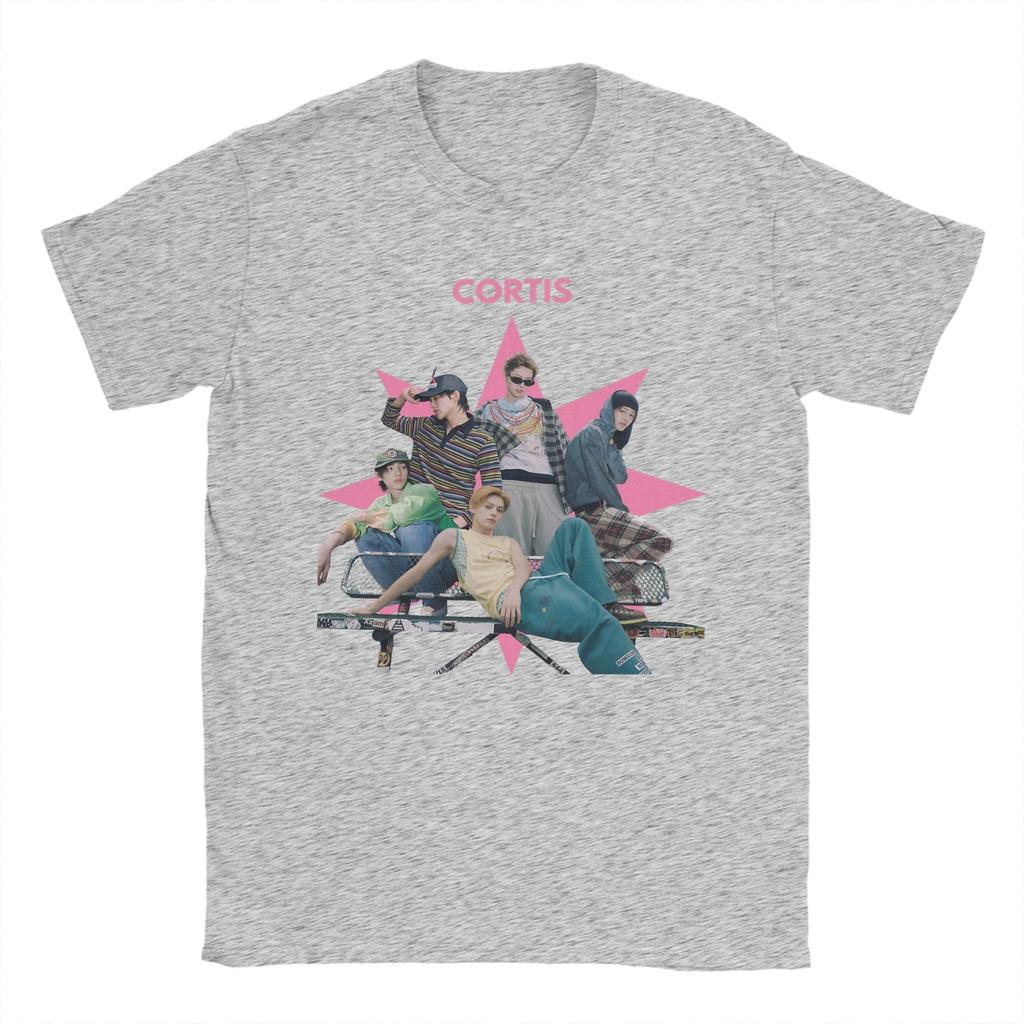 Cortis Group  T-Shirt Men Women Kpop Novelty Cotton Tee Shirt Round Collar Short Sleeve T Shirt New Arrival Clothing