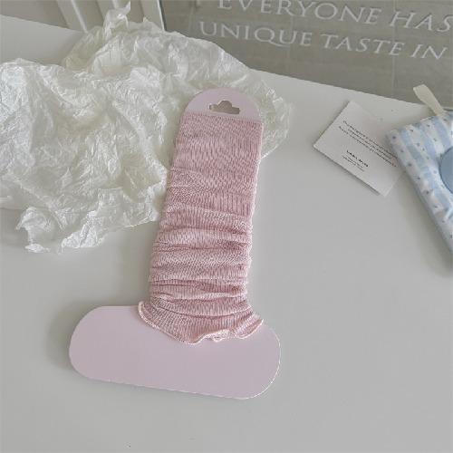 Spring and Summer Thin Socks Women's Ballet Style Calf Pile Pile Foot Socks Japanese Ins All-match Leggings
