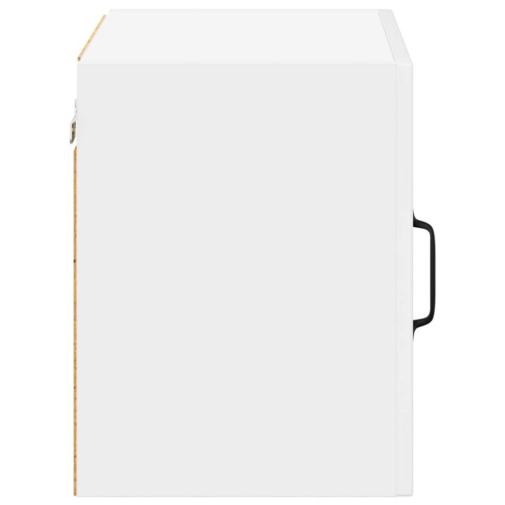 Wall Cabinet LUCCA High Gloss White 50 X 31 X 40 Cm Particleboard